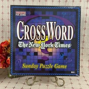 Vintage Crossword The New York Time Sunday Puzzle Game 2-6 Players or Teams 1997